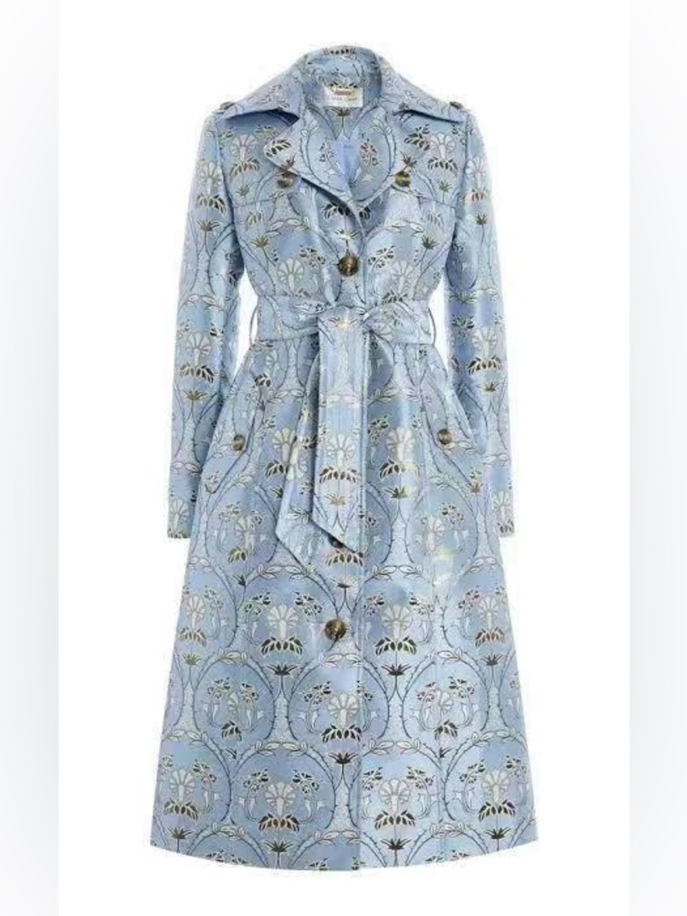 NWOT Cara Cara The Karlie Trench Coat in blue